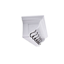 Halifax White Painted 6 Hook Coat Rack 100cm - White Tree Furniture