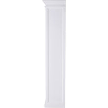 Halifax White Painted Tall Bookcase with Low Drawer - White Tree Furniture