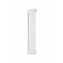 Halifax White Painted Tall Narrow Bookshelf - White Tree Furniture