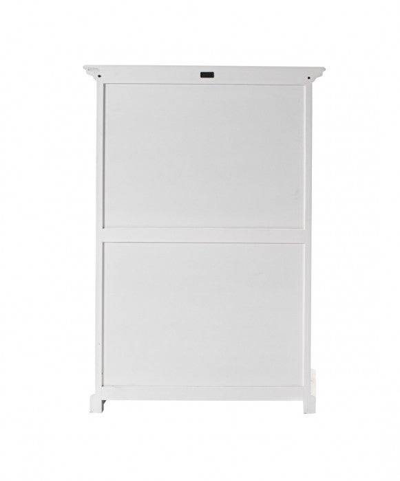 Halifax White Painted Tallboy Chest of Drawers - White Tree Furniture