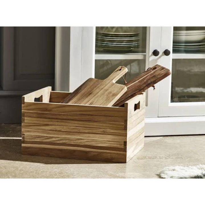 Bordeaux Teak Box Medium