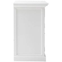 NOVASOLO Halifax Small White Cabinet B180 - White Tree Furniture