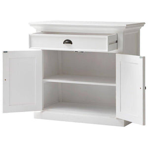 Halifax White Painted Small Buffet Sideboard B180 - White Tree Furniture