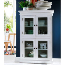 NOVASOLO HALIFAX White Kitchen Pantry Cabinet CA609 - White Tree Furniture