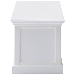 Nova Solo Halifax White Painted TV Unit with 2 Drawers CA592-180