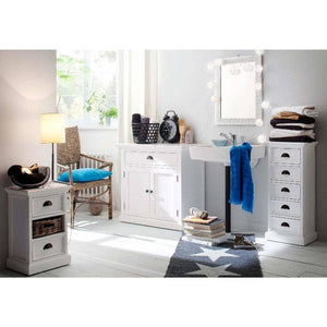 Halifax White Painted Small Buffet Sideboard B180 - White Tree Furniture