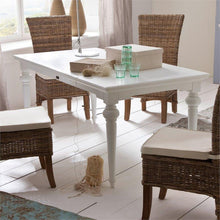 Nova Solo Provence White Painted Rectangular Dining Table 180cm T777