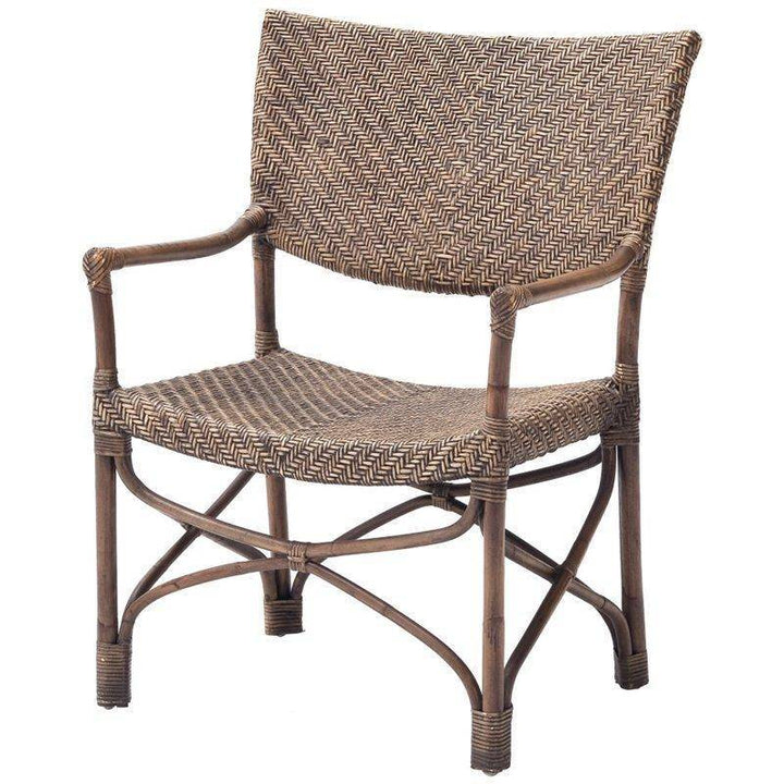 Nova Solo Wickerworks Squire Rattan Wicker Chairs (Pair) CR47