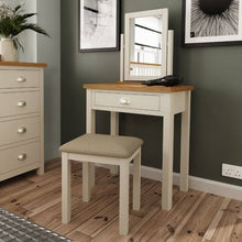 Toulouse Grey Painted Oak Dressing Table - White Tree Furniture