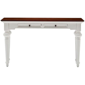 Provence Accent White Painted Console Table - White Tree Furniture