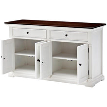 Provence Accent White Painted Large Buffet Sideboard - White Tree Furniture