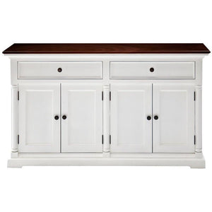 Provence Accent White Painted Large Buffet Sideboard - White Tree Furniture