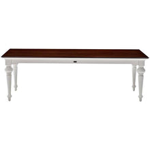 Provence Accent White Painted Rectangular Dining Table 240cm - White Tree Furniture