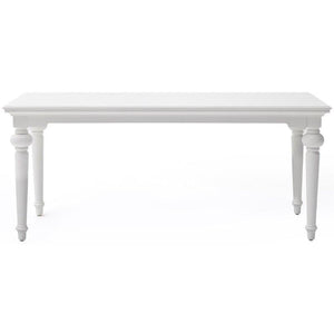 Provence White Painted Rectangular Dining Table 200 cm - White Tree Furniture