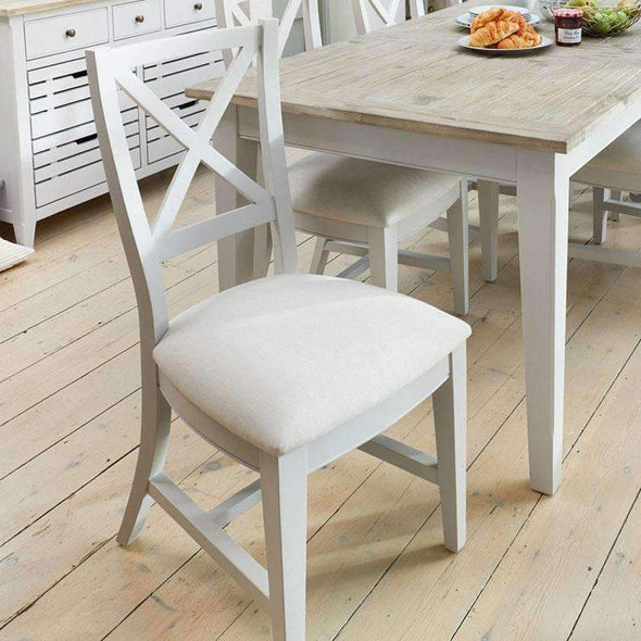 Baumhaus Signature Grey Dining Chair (Pair) - White Tree Furniture