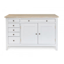 Baumhaus Signature Grey Hidden Home Office Desk - White Tree Furniture