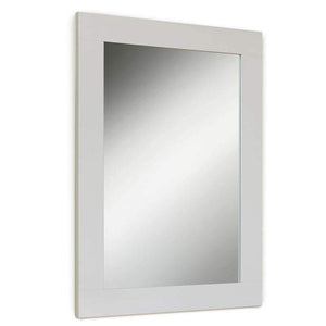 Baumhaus Signature Grey Large Rectangle Mirror - White Tree Furniture