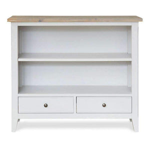 Baumhaus Signature Grey Low Bookcase - White Tree Furniture