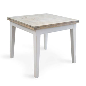 Baumhaus Signature Grey Square Extending Dining Table - White Tree Furniture