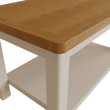 Toulouse Grey Painted Oak Small Coffee Table - White Tree Furniture