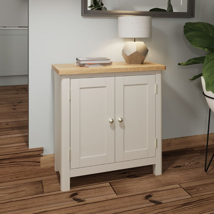 Toulouse Grey Painted Oak Small Sideboard - White Tree Furniture