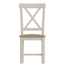 Toulouse Grey Painted Oak Chair - White Tree Furniture