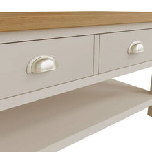 Toulouse Grey Painted Oak Large Coffee Table - White Tree Furniture