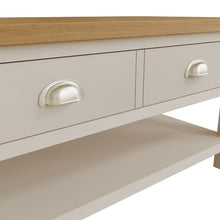 Toulouse Grey Painted Oak Large Coffee Table - White Tree Furniture