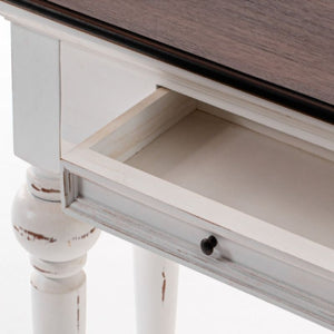Provence Accent White Painted Console Table - White Tree Furniture