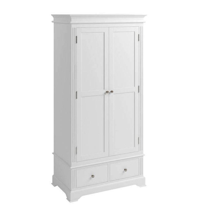 Alsace White Painted Wardrobe - White Tree Furniture