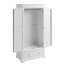 Alsace White Painted Wardrobe - White Tree Furniture