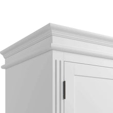 Alsace White Painted Wardrobe - White Tree Furniture