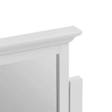 Alsace White Painted Dressing Table Mirror - White Tree Furniture