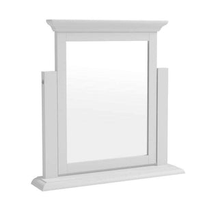 Alsace White Painted Dressing Table Mirror - White Tree Furniture