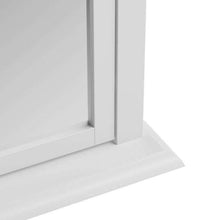 Alsace White Painted Dressing Table Mirror - White Tree Furniture